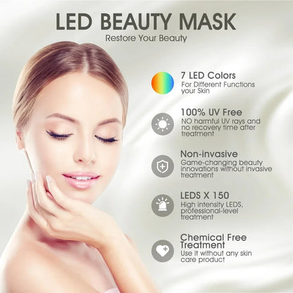 Light Therapy Face and Neck Mask