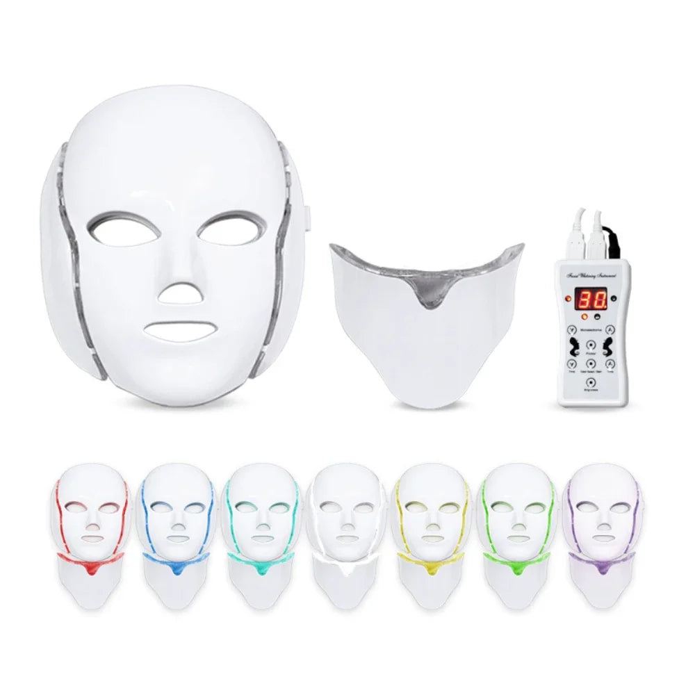 Light Therapy Face and Neck Mask