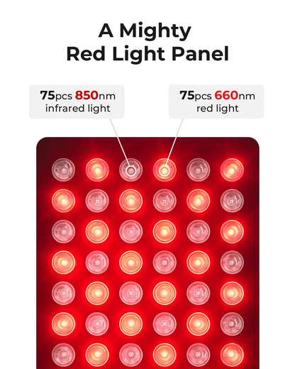 Red Light Therapy Panel Lamp