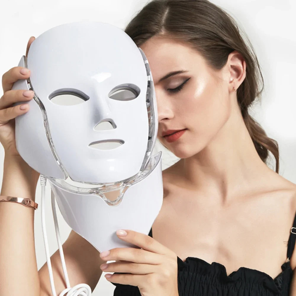 Light Therapy Face and Neck Mask